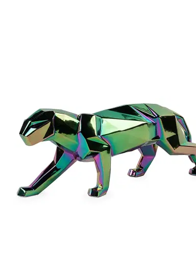 Lladro Iridescent Panther Figurine | Thumbnail 3 Lladro Iridescent Panther Figurine | Thumbnail 3