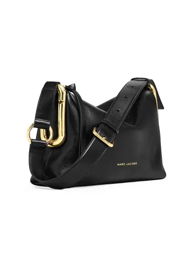 Marc Jacobs Women's Scene Medium Leather Shoulder Bag - Black | Thumbnail 7 Marc Jacobs Women's Scene Medium Leather Shoulder Bag - Black | Thumbnail 7