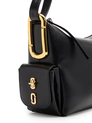 Marc Jacobs Women's Scene Large Leather Shoulder Bag - Black | Thumbnail 4 Marc Jacobs Women's Scene Large Leather Shoulder Bag - Black | Thumbnail 4