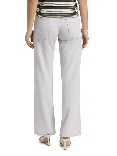 rag & bone Women's Cam Featherweight Low-Rise Full Straight-Leg Jeans - Lilac | Thumbnail 5 rag & bone Women's Cam Featherweight Low-Rise Full Straight-Leg Jeans - Lilac | Thumbnail 5