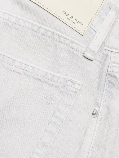 rag & bone Women's Cam Featherweight Low-Rise Full Straight-Leg Jeans - Lilac | Thumbnail 7 rag & bone Women's Cam Featherweight Low-Rise Full Straight-Leg Jeans - Lilac | Thumbnail 7