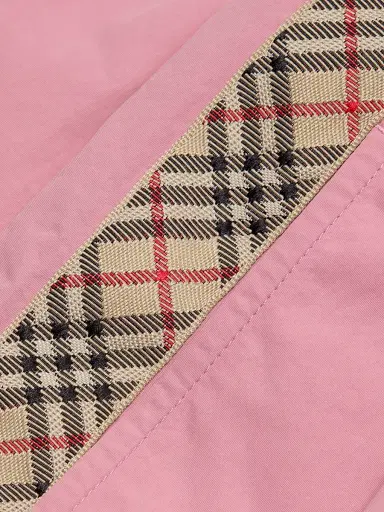 Burberry Men's Checked Trim Swim Shorts - Sugar Pink - Size Small | Thumbnail 7 Burberry Men's Checked Trim Swim Shorts - Sugar Pink - Size Small | Thumbnail 7