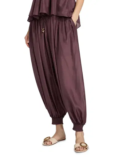Zimmermann Women's Aster Silk Harem Pants | Thumbnail 3 Zimmermann Women's Aster Silk Harem Pants | Thumbnail 3