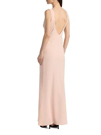 BLACK HALO Women's Reese Cut-Out Bias-Cut Maxi Dress - Mango | Thumbnail 5 BLACK HALO Women's Reese Cut-Out Bias-Cut Maxi Dress - Mango | Thumbnail 5