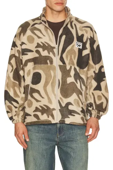 By Parra Just Like Heaven Fleece Jacket | Thumbnail 1 By Parra Just Like Heaven Fleece Jacket | Thumbnail 1