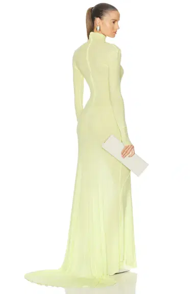 Mugler Long Sleeve Gown | Thumbnail 3 Mugler Long Sleeve Gown | Thumbnail 3