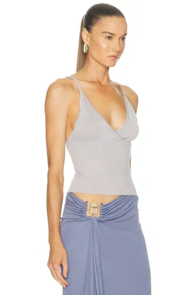 Deiji Studios Cross Panel Knit Top | Thumbnail 2 Deiji Studios Cross Panel Knit Top | Thumbnail 2