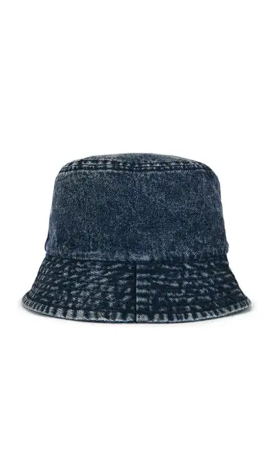 VERUTUM Lettering Denim Bucket Hat | Thumbnail 2 VERUTUM Lettering Denim Bucket Hat | Thumbnail 2