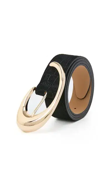 Ettika Black Croc Print Belt | Thumbnail 2 Ettika Black Croc Print Belt | Thumbnail 2