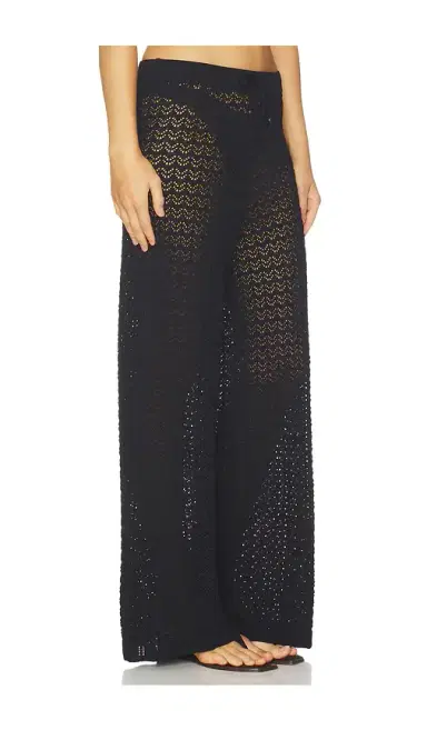 L'AGENCE Gaelle Pointelle Knit Pant | Thumbnail 2 L'AGENCE Gaelle Pointelle Knit Pant | Thumbnail 2