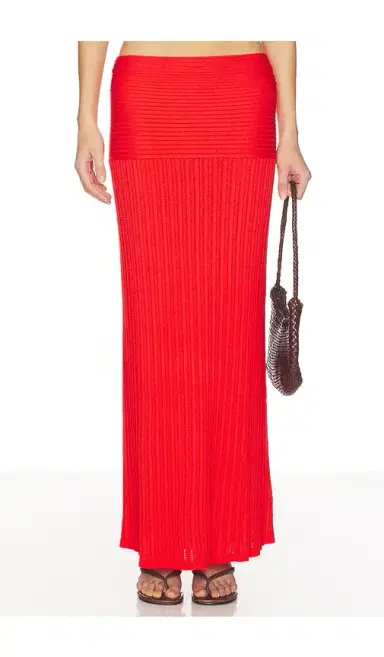 Lovers and Friends Shania Pointelle Maxi Skirt | Thumbnail 1 Lovers and Friends Shania Pointelle Maxi Skirt | Thumbnail 1