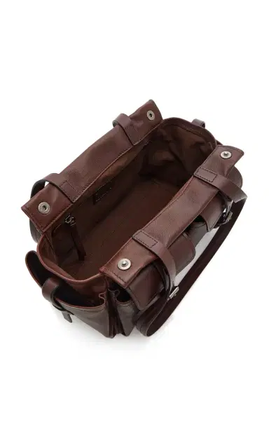 Prada Route Medium Leather Tote Bag | Thumbnail 6 Prada Route Medium Leather Tote Bag | Thumbnail 6