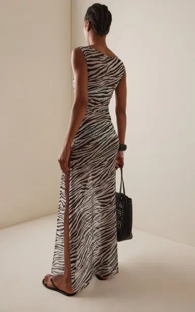 Bond-Eye Karma Zebra-Print Maxi Dress | Thumbnail 4 Bond-Eye Karma Zebra-Print Maxi Dress | Thumbnail 4