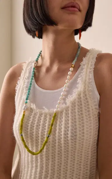 Lizzie Fortunato Cabana Necklace In Starfruit | Thumbnail 3 Lizzie Fortunato Cabana Necklace In Starfruit | Thumbnail 3