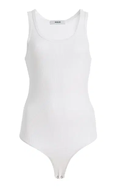 AGOLDE Maria Ribbed Tank Bodysuit | Thumbnail 1 AGOLDE Maria Ribbed Tank Bodysuit | Thumbnail 1