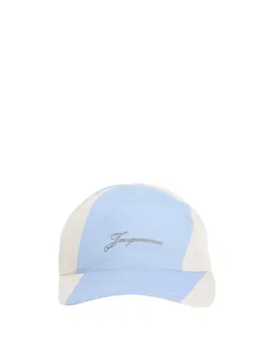 Jacquemus Men's The Casquette Logo Nylon Baseball Cap | Thumbnail 1 Jacquemus Men's The Casquette Logo Nylon Baseball Cap | Thumbnail 1