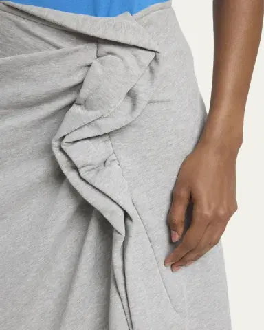 Dries Van Noten Hanam Draped Jersey Midi Skirt | Thumbnail 5 Dries Van Noten Hanam Draped Jersey Midi Skirt | Thumbnail 5