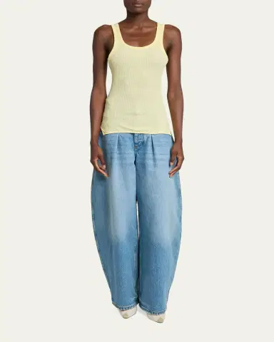 Jacquemus The Round Ribbed Tank Top | Thumbnail 2 Jacquemus The Round Ribbed Tank Top | Thumbnail 2