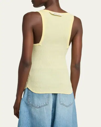 Jacquemus The Round Ribbed Tank Top | Thumbnail 3 Jacquemus The Round Ribbed Tank Top | Thumbnail 3