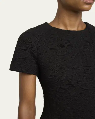 Dries Van Noten Hunelly Textured Short-Sleeve Top | Thumbnail 5 Dries Van Noten Hunelly Textured Short-Sleeve Top | Thumbnail 5