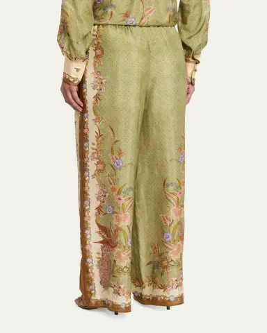 Zimmermann Indra Silk Drawstring Pants | Thumbnail 3 Zimmermann Indra Silk Drawstring Pants | Thumbnail 3