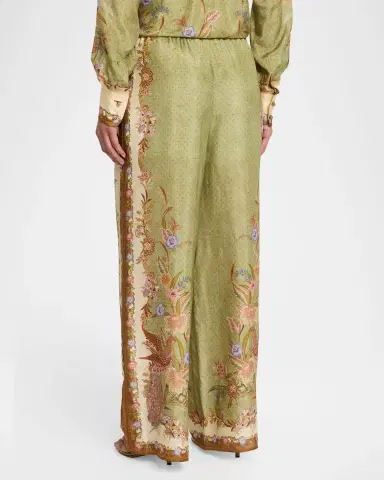Zimmermann Indra Silk Drawstring Pants | Thumbnail 7 Zimmermann Indra Silk Drawstring Pants | Thumbnail 7
