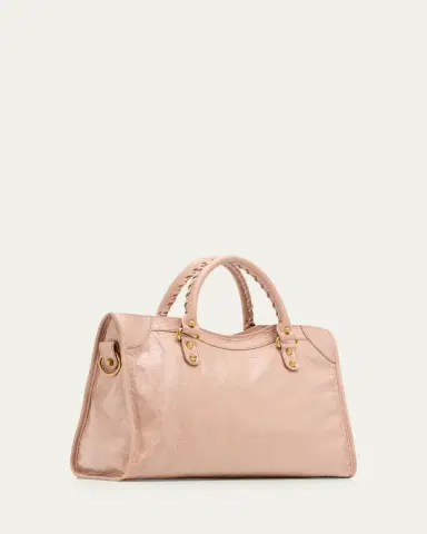 Balenciaga Le City Medium Leather Top-Handle Bag | Thumbnail 3 Balenciaga Le City Medium Leather Top-Handle Bag | Thumbnail 3