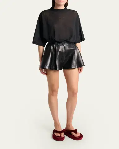 Balenciaga Jet Lag Stretch Velvet Platform Thong Sandals | Thumbnail 2 Balenciaga Jet Lag Stretch Velvet Platform Thong Sandals | Thumbnail 2