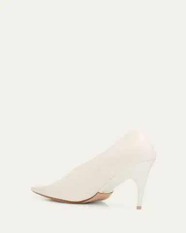 Balenciaga 90mm Duchesse Nappa Leather Pumps | Thumbnail 4 Balenciaga 90mm Duchesse Nappa Leather Pumps | Thumbnail 4