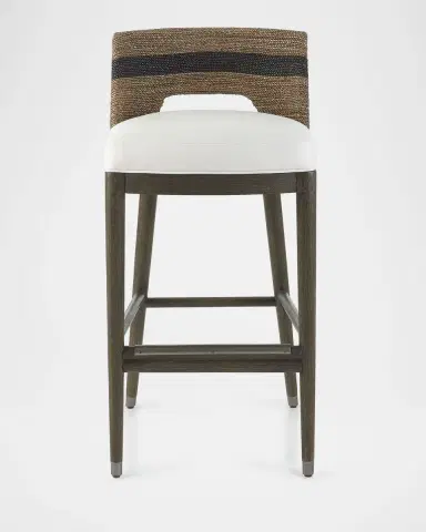 Palecek Fritz Rope Barstool, 30" | Thumbnail 3 Palecek Fritz Rope Barstool, 30" | Thumbnail 3