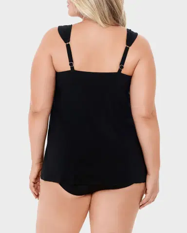 Miraclesuit Plus Size Dazzle Underwire Tankini Top | Thumbnail 2 Miraclesuit Plus Size Dazzle Underwire Tankini Top | Thumbnail 2