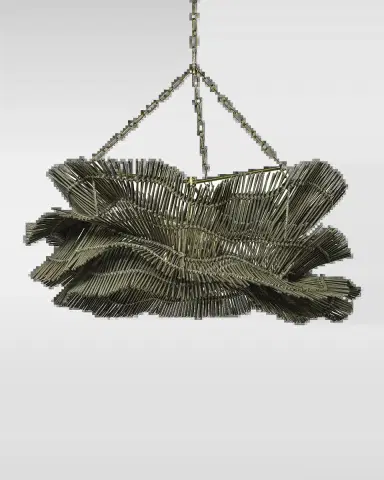 Palecek Miramar 4-Light Chandelier - 47" | Thumbnail 2 Palecek Miramar 4-Light Chandelier - 47" | Thumbnail 2