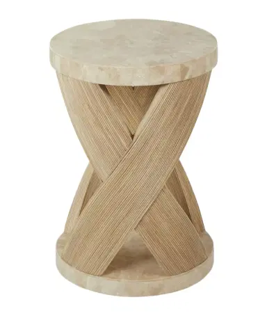Palecek Blair Rattan Side Table | Thumbnail 1 Palecek Blair Rattan Side Table | Thumbnail 1