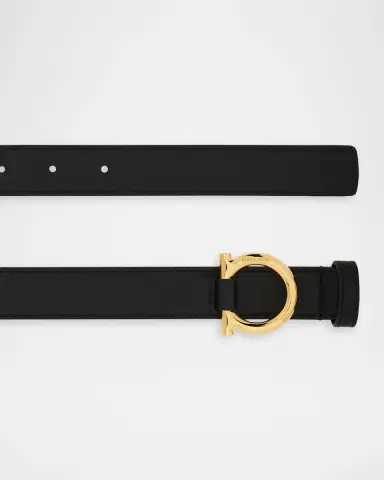 Ferragamo Donna Leather Gancini Belt | Thumbnail 3 Ferragamo Donna Leather Gancini Belt | Thumbnail 3
