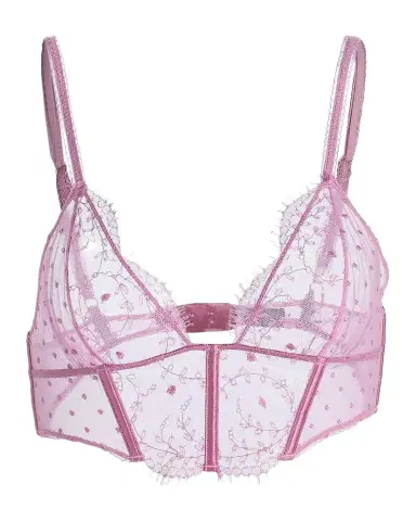 Kiki De Montparnasse Merci Beaucoup Lace Longline Bra | Thumbnail 1 Kiki De Montparnasse Merci Beaucoup Lace Longline Bra | Thumbnail 1