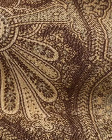 Ralph Lauren Purple Label Paisley Linen-Silk Tie | Thumbnail 5 Ralph Lauren Purple Label Paisley Linen-Silk Tie | Thumbnail 5