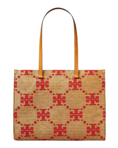 Tory Burch T Monogram Large Jacquard Tote Bag | Thumbnail 1 Tory Burch T Monogram Large Jacquard Tote Bag | Thumbnail 1