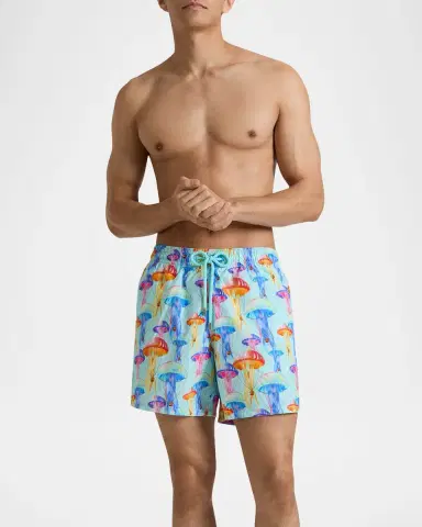 Vilebrequin Men's Medusair Jellyfish Swim Shorts | Thumbnail 2 Vilebrequin Men's Medusair Jellyfish Swim Shorts | Thumbnail 2