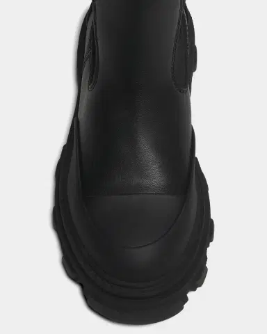 Ganni Cleated Leather High Chelsea Boots | Thumbnail 3 Ganni Cleated Leather High Chelsea Boots | Thumbnail 3