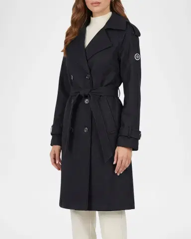 Gorski Wool Belted Double-Breasted Trench Coat | Thumbnail 4 Gorski Wool Belted Double-Breasted Trench Coat | Thumbnail 4