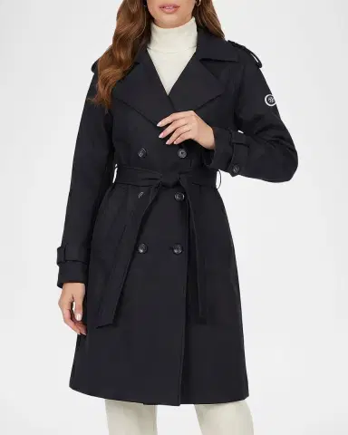 Gorski Wool Belted Double-Breasted Trench Coat | Thumbnail 5 Gorski Wool Belted Double-Breasted Trench Coat | Thumbnail 5
