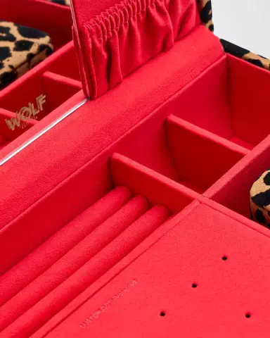 Wolf Savanna Leopard Print Medium Jewelry Box | Thumbnail 6 Wolf Savanna Leopard Print Medium Jewelry Box | Thumbnail 6