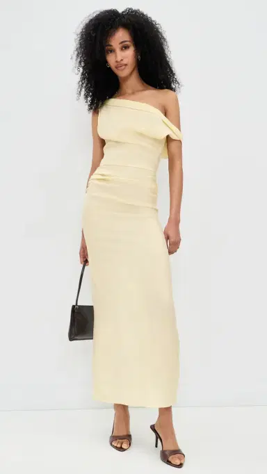 Lioness weetheart Maxi Dress Lemon | Thumbnail 2 Lioness weetheart Maxi Dress Lemon | Thumbnail 2