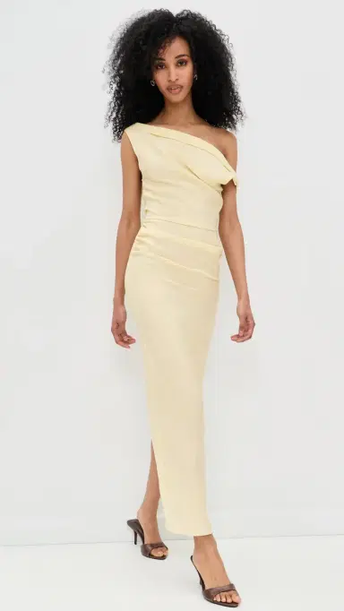 Lioness weetheart Maxi Dress Lemon | Thumbnail 5 Lioness weetheart Maxi Dress Lemon | Thumbnail 5