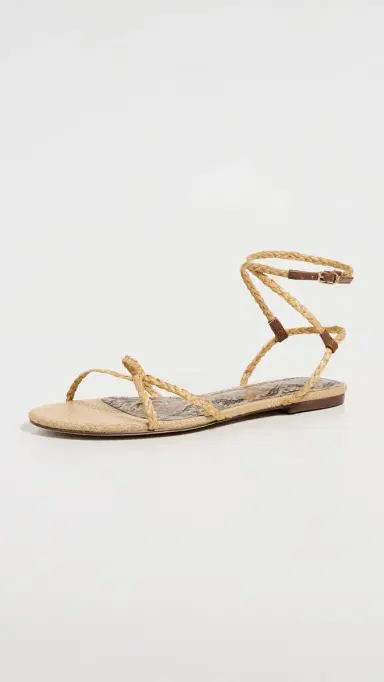 Sam Edelman Ellina Braided Sandals Natural 7 | Thumbnail 2 Sam Edelman Ellina Braided Sandals Natural 7 | Thumbnail 2