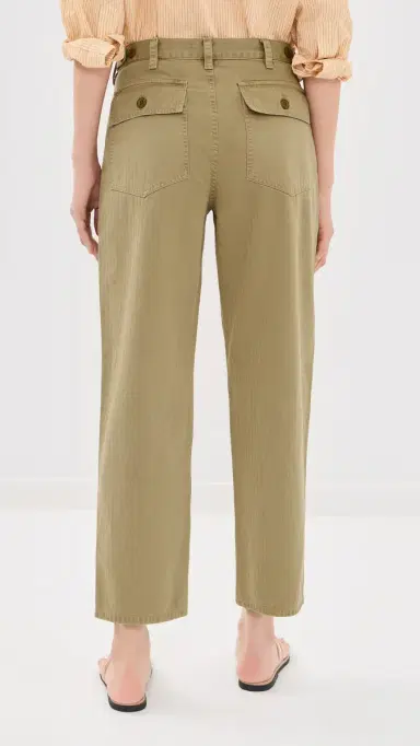 Nili Lotan Earl Herringbone Pants French Khaki | Thumbnail 3 Nili Lotan Earl Herringbone Pants French Khaki | Thumbnail 3
