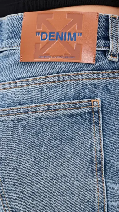 Off-White Susy Jeans Light Medium Blue | Thumbnail 6 Off-White Susy Jeans Light Medium Blue | Thumbnail 6