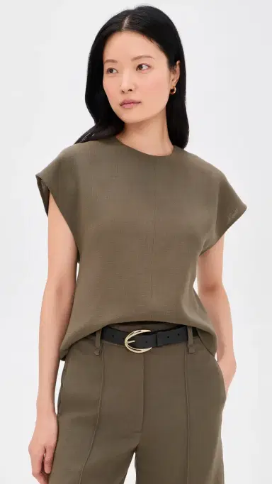 A.EMERY A. EMERY Aubrey Wool Top Sable | Thumbnail 2 A.EMERY A. EMERY Aubrey Wool Top Sable | Thumbnail 2