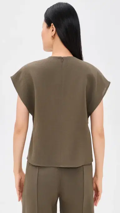 A.EMERY A. EMERY Aubrey Wool Top Sable | Thumbnail 3 A.EMERY A. EMERY Aubrey Wool Top Sable | Thumbnail 3