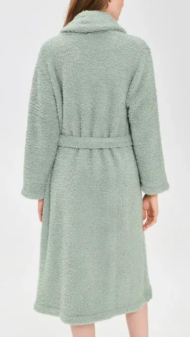 Barefoot Dreams CozyChic Adult Robe Wave | Thumbnail 3 Barefoot Dreams CozyChic Adult Robe Wave | Thumbnail 3